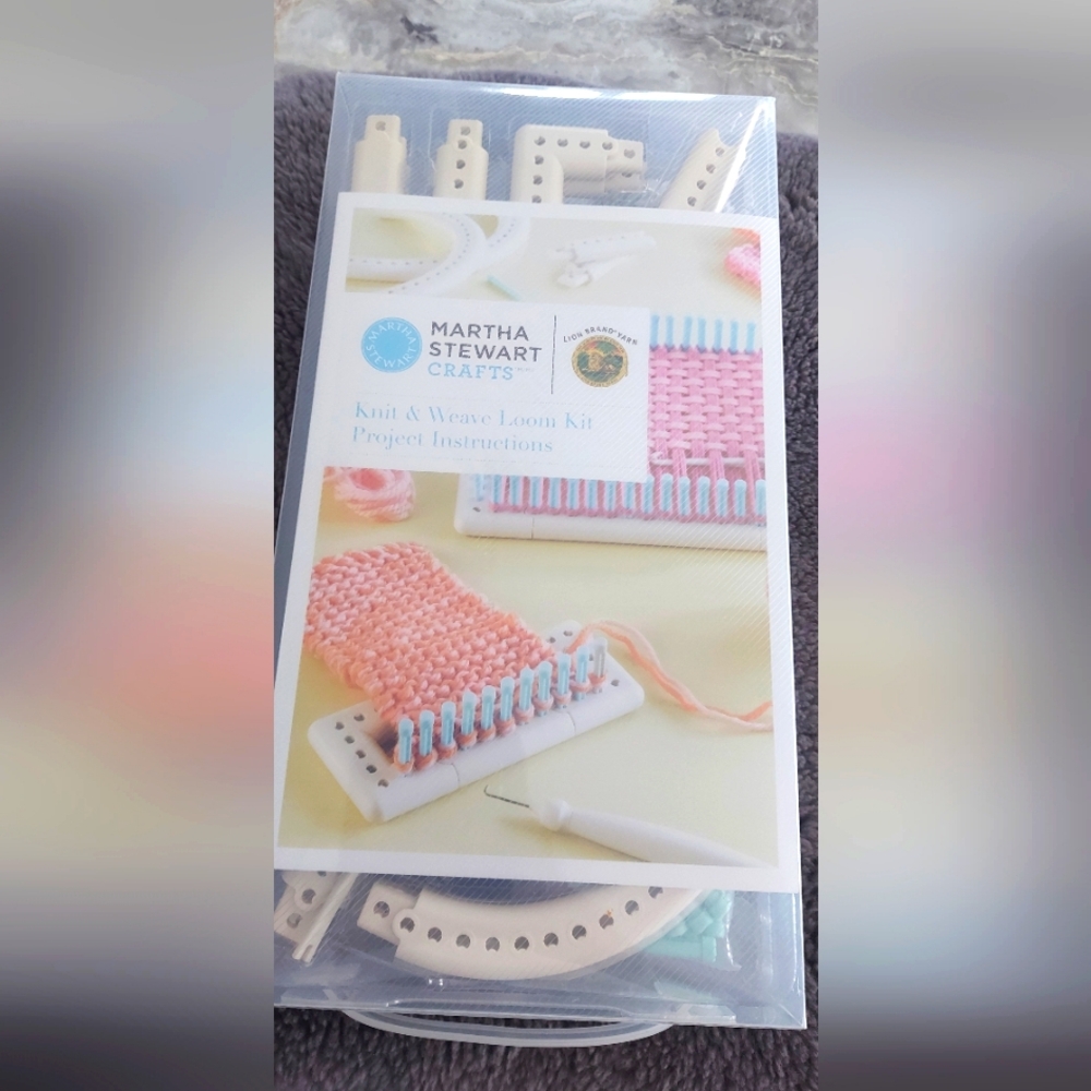 Martha Stewart Crafts Knit & Weave Loom Kit